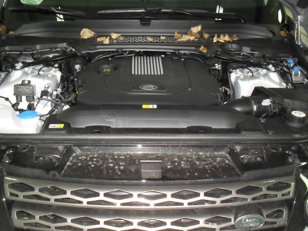 Установка охранного комплекса на Land Rover Range Rover Sport