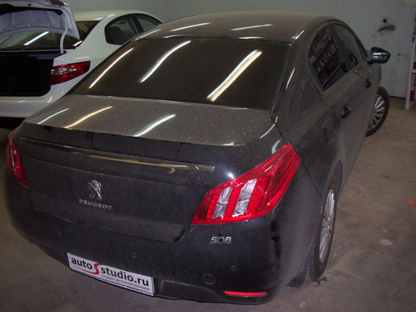 Установка сигнализации на Peugeot 508