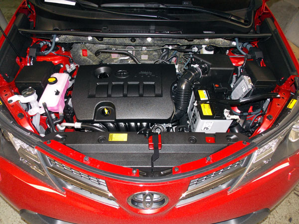 Установка противоугонного комплекса на Toyota Rav 4