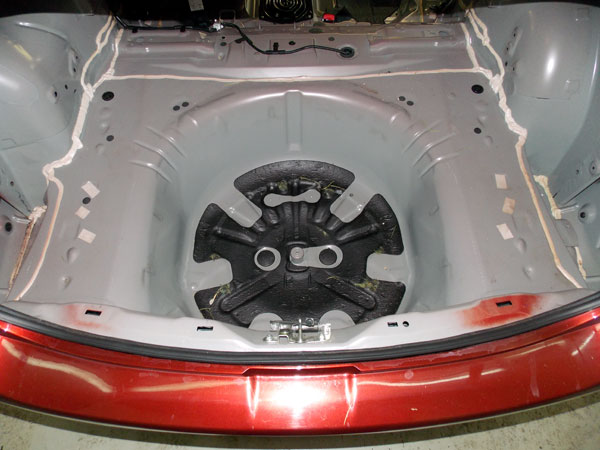 Комплексная шумоизоляция на Mazda 6
