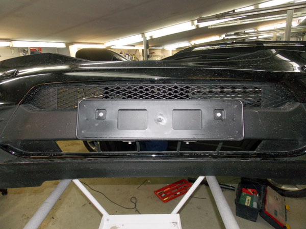 Установка защитной сетки радиатора на Honda Pilot