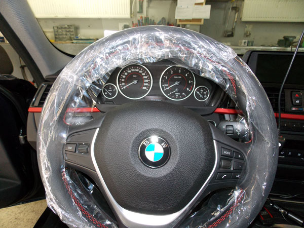 Установка противоугонного комплекса на BMW 320d