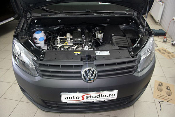 Установка противоугонного комплекса на Volkswagen Caddy