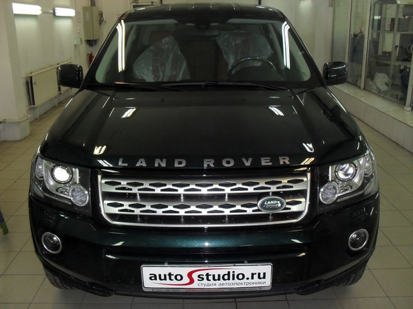 Установка противоугонного комплекса на Land Rover Freelander 2