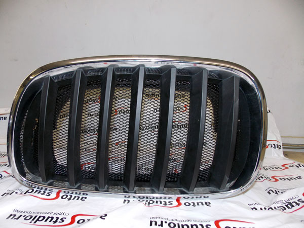 Установка защитной сетки радиатора на BMW X5