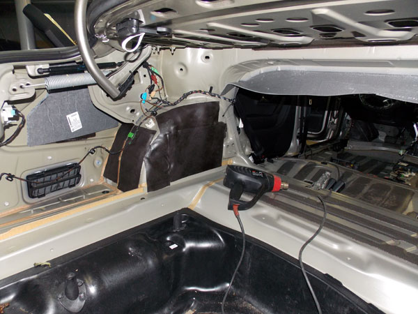 Комплексная вибро-шумоизоляция VW Passat CC
