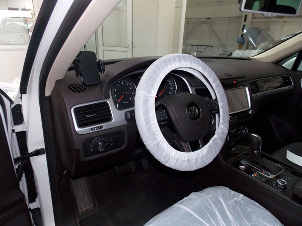 VW Touareg, 2014гв, АКПП: установлен противоугонный комплекс