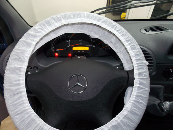 Установка сигнализации с турботаймером на Mercedes benz Sprinter