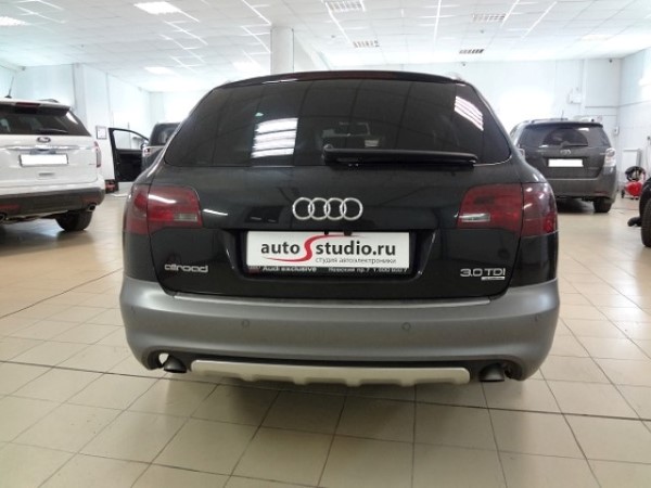 Установка камеры заднего вида на Audi A6 Allroad
