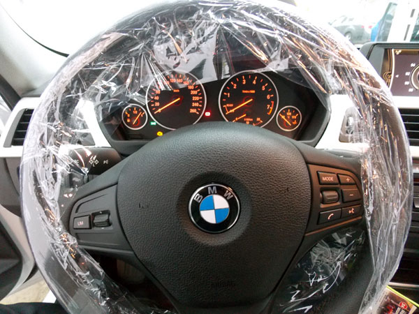 Установка охранного комплекса на BMW 316