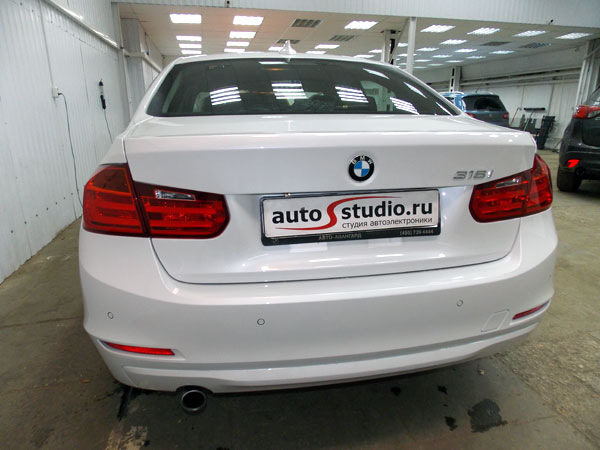 Установка охранного комплекса на BMW 316