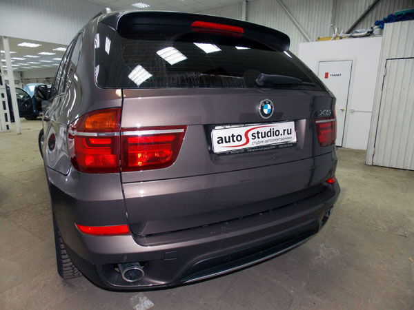 Установка охранного комплекса на BMW X5