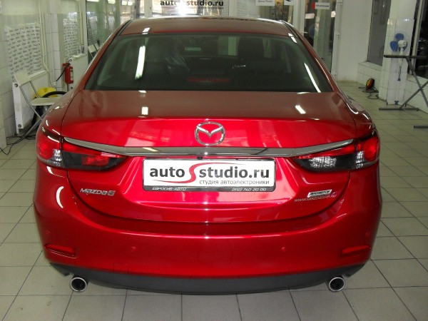 Установка сигнализации на Mazda 6