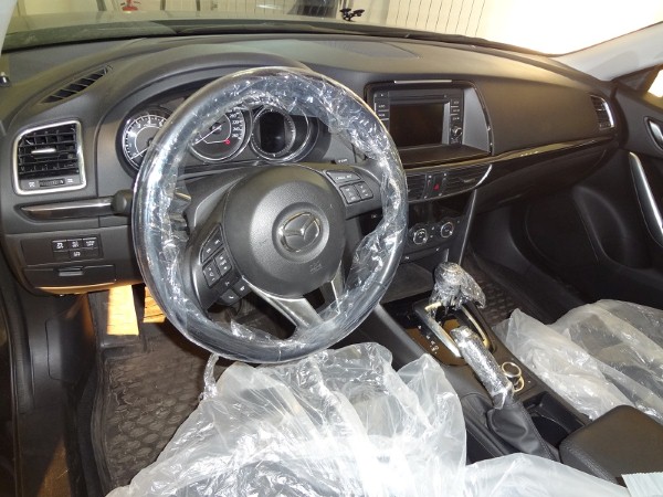 Установка охранного комплекса на Mazda 6