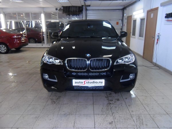 Установка охранного комплекса на BMW X6