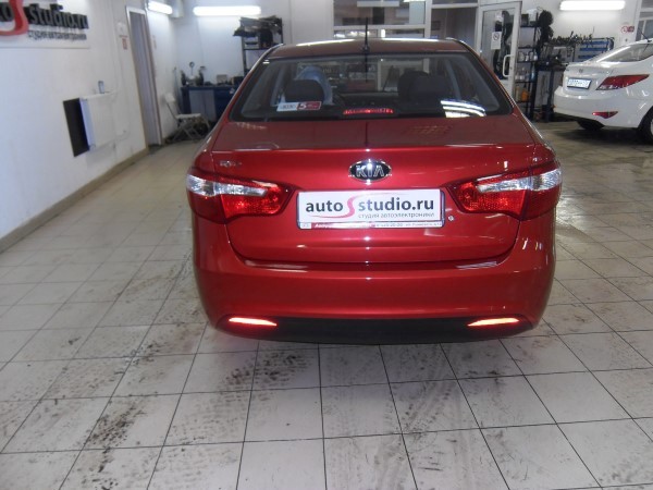 Установка сигнализации на KIA Rio