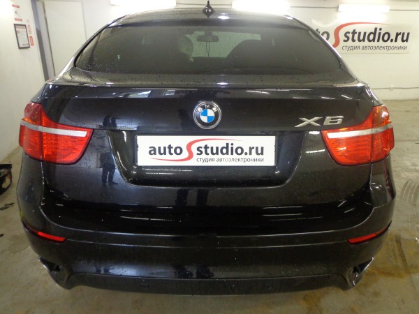 Установка охранного комплекса на BMW X6