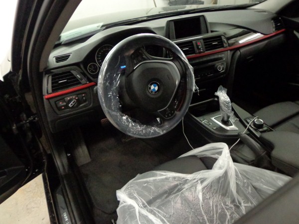 Установка охранного комплекса на BMW 3 series