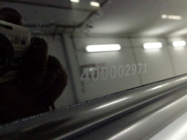 Маркировка стекол на Toyota Rav4