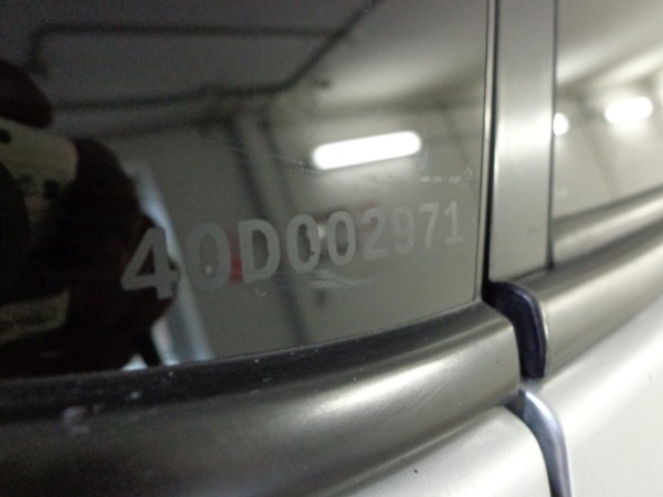 Маркировка стекол на Toyota Rav4