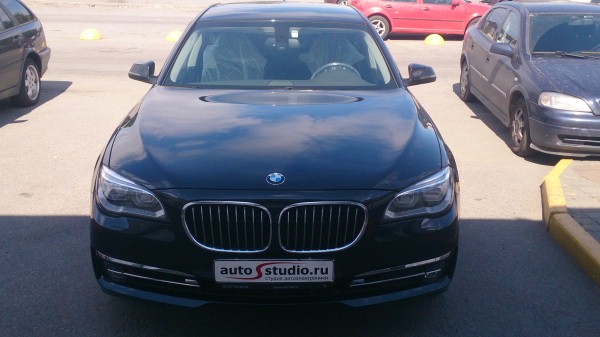 Установка охранного комплекса на BMW 7