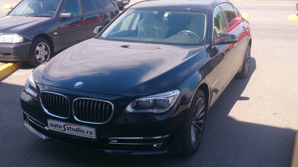 Установка охранного комплекса на BMW 7