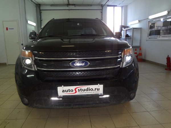 Установка дневных ходовых огней на Ford Explorer