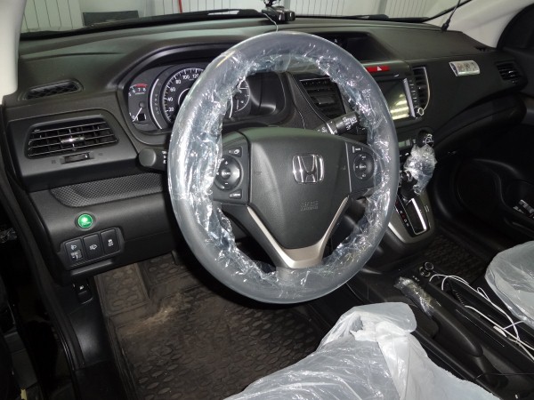 Установка головного устройства на Honda CRV