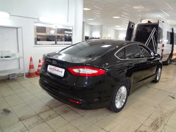 Установка охранного комплекса на Ford Mondeo