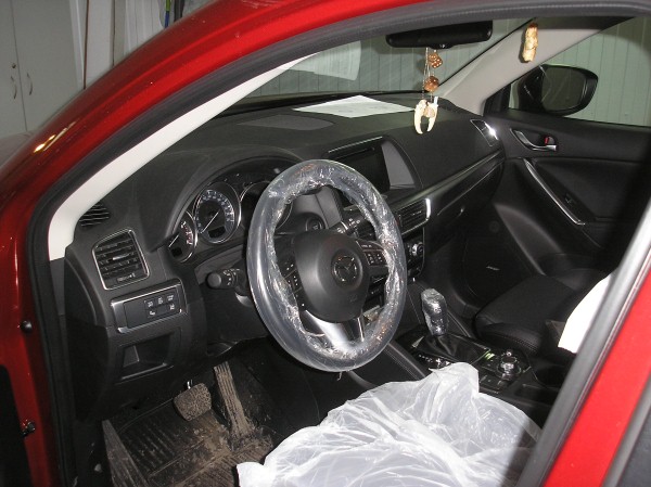 Установка иммобилайзера на Mazda CX5
