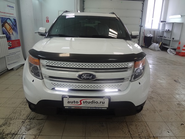 Установка дневных ходовых огней на Ford Explorer