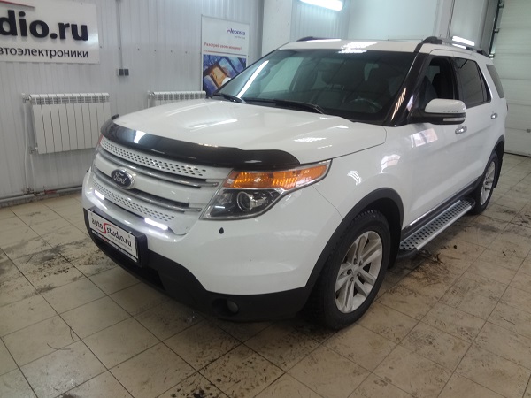 Установка дневных ходовых огней на Ford Explorer