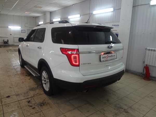 Установка дневных ходовых огней на Ford Explorer