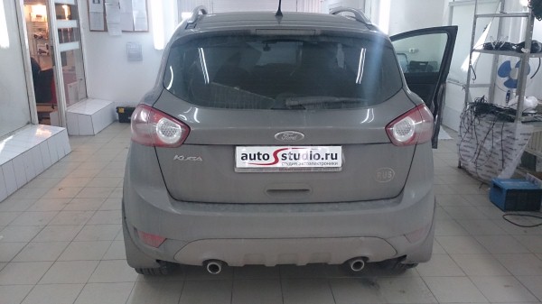 Установка дневных ходовых огней на Ford Kuga