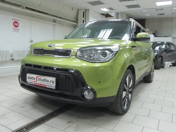 Установка сигнализации на Kia Soul