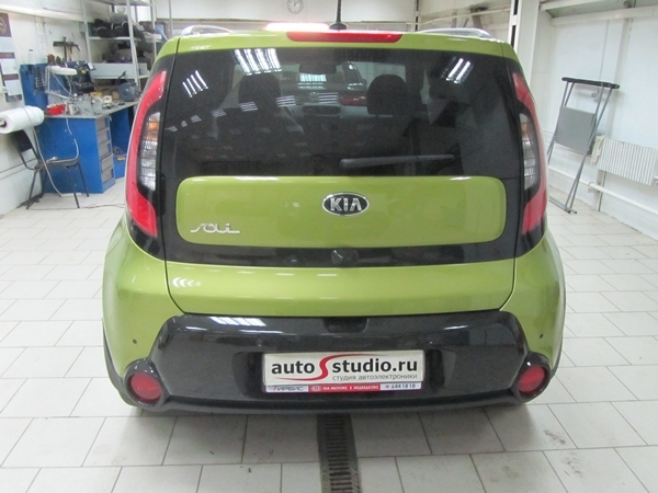 Установка сигнализации на Kia Soul