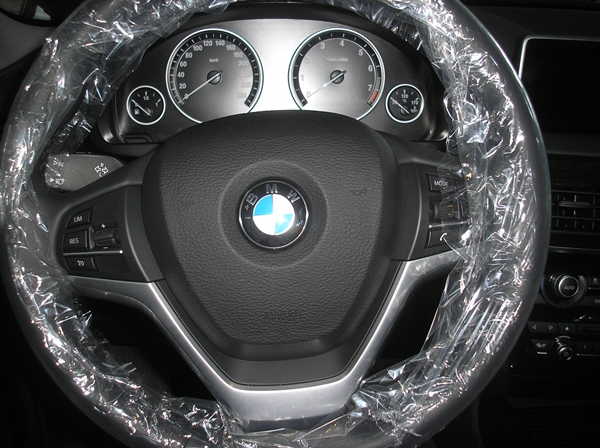 Установка защитной сетки радиатора на BMW X5