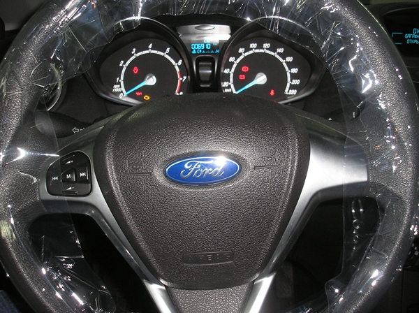 Установка сигнализации на Ford Fiesta