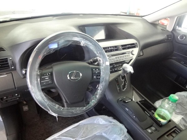 Установка видеоинтерфейса на Lexus RX 