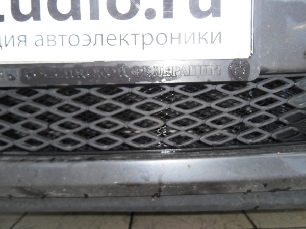 Установка защитной сетки радиатора на Kia Optima