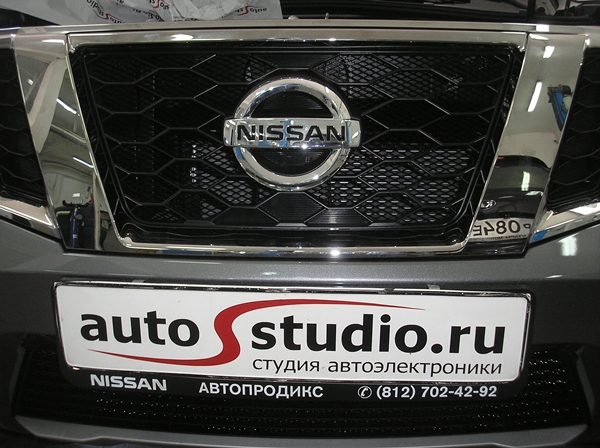 Установка защитной сетки радиатора на Nissan Terrano