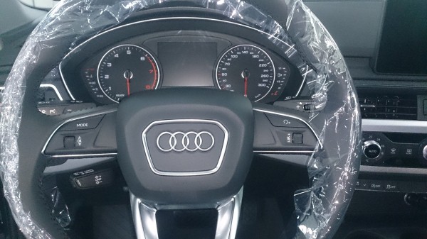 Установка охранного комплекса на Audi A4