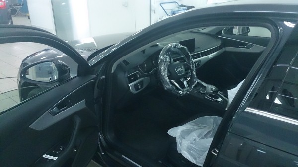 Установка охранного комплекса на Audi A4