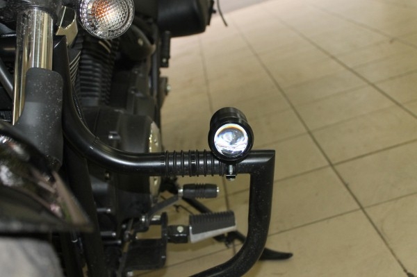 Установка дневных ходовых огней на Yamaha XVS