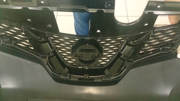 Установка защитной сетки радиатора на Nissan X-Trail