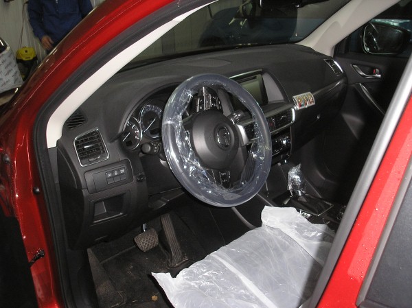 Установка иммобилайзера на Mazda CX-5