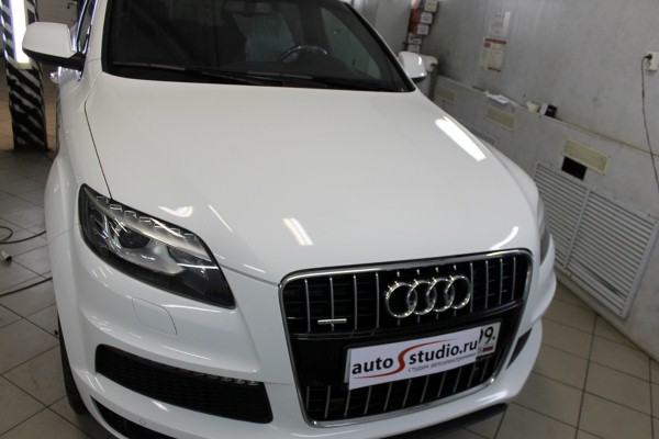 Установка охранного комплекса на Audi Q7