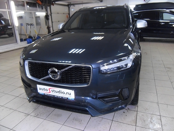 Установка охранного комплекса на Volvo XC90