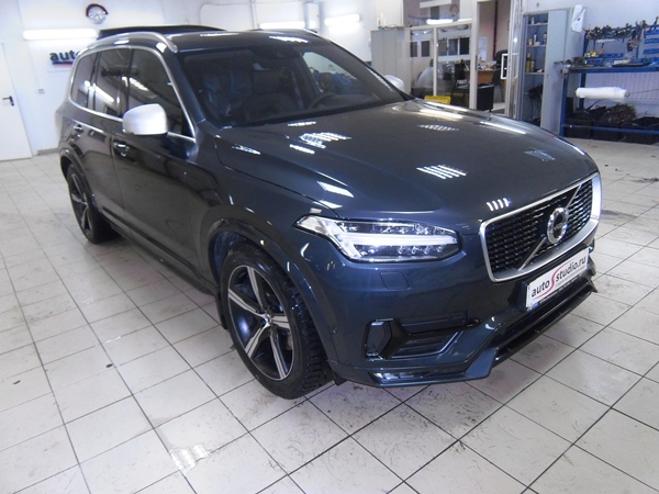 Установка охранного комплекса на Volvo XC90