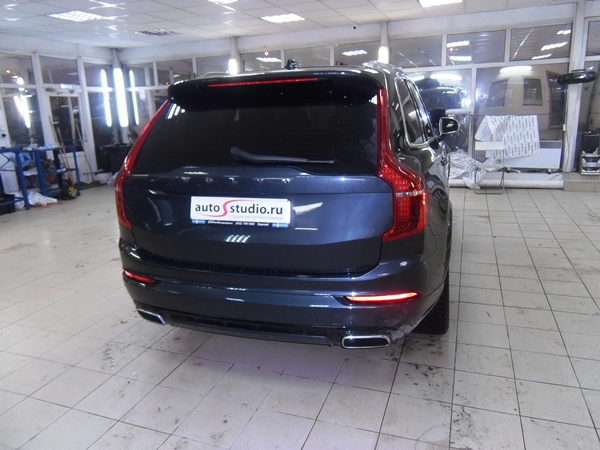 Установка охранного комплекса на Volvo XC90